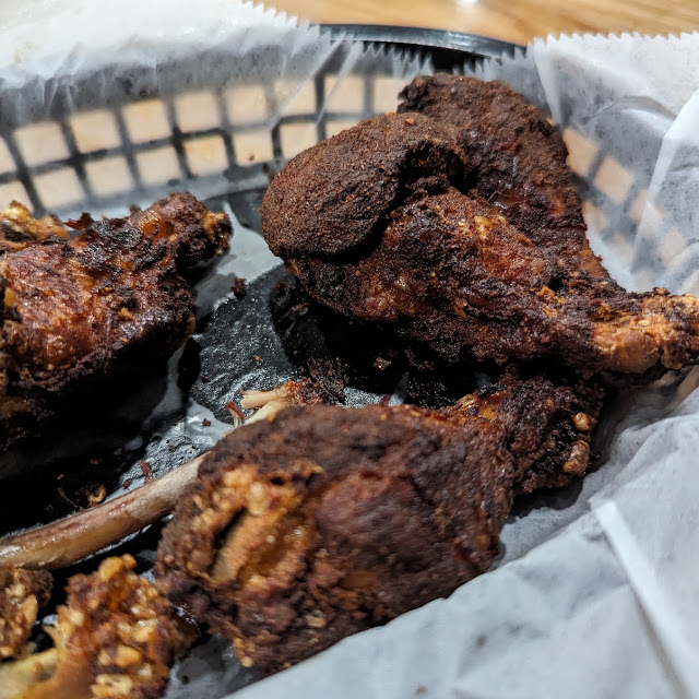 Bone in BBQ Dry Rub Wings
