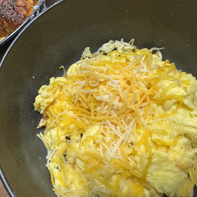 Scrambled Eggs and Cheese