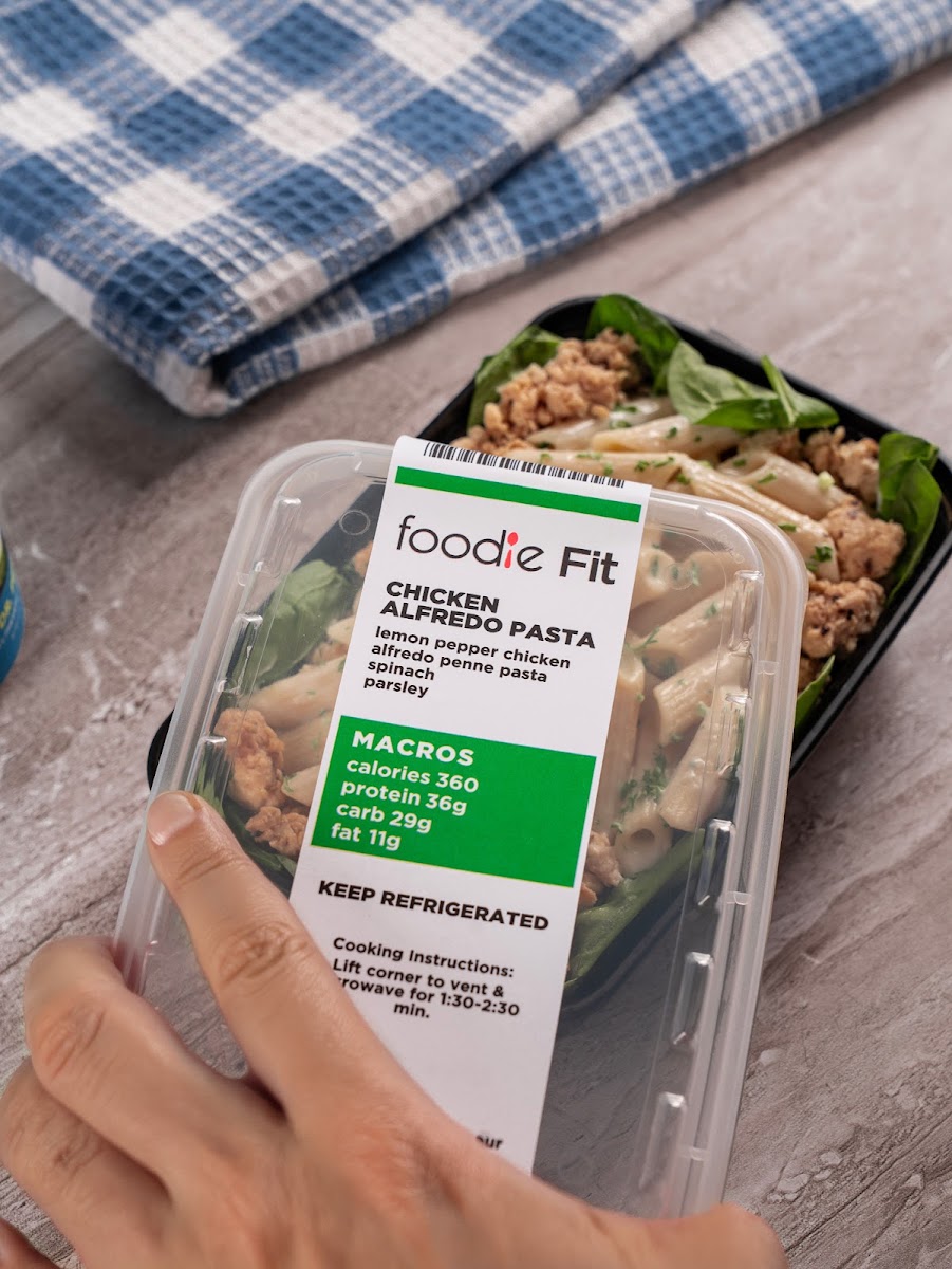 Foodie Fit - Northwest menu board