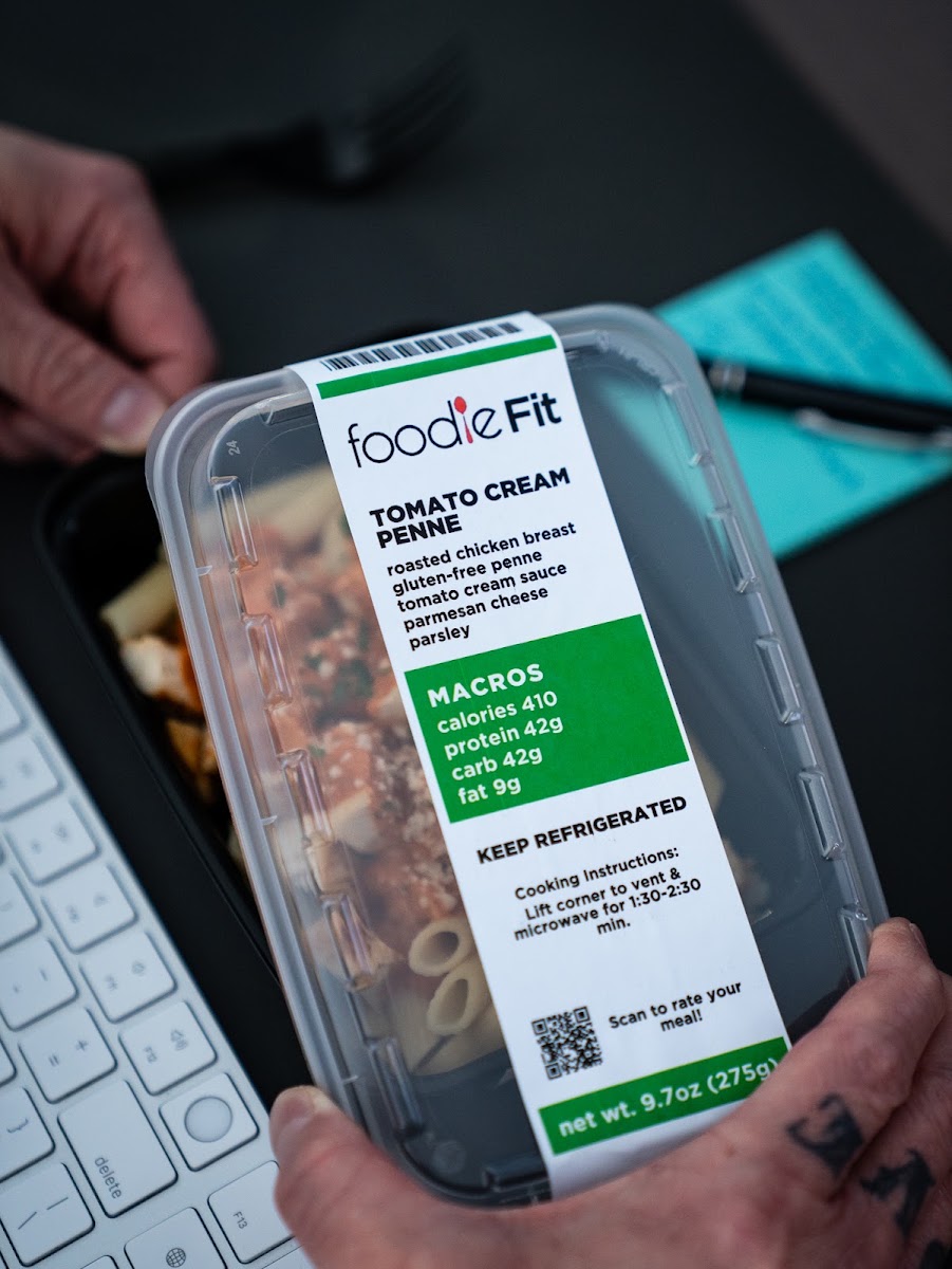Foodie Fit - Northwest menu board