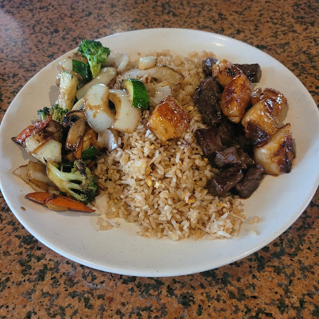 Steak and Scallop Hibachi Fried Rice