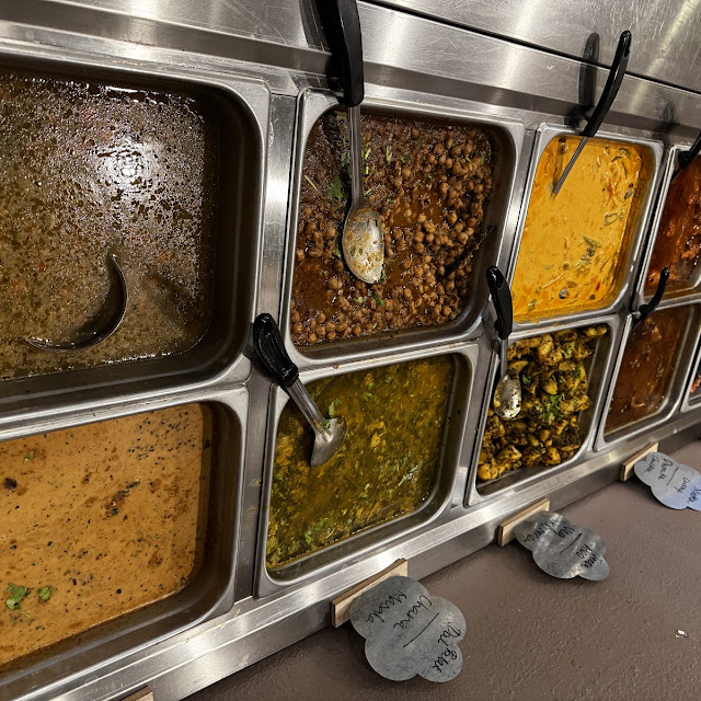 Buffet Line Chicken and Curry