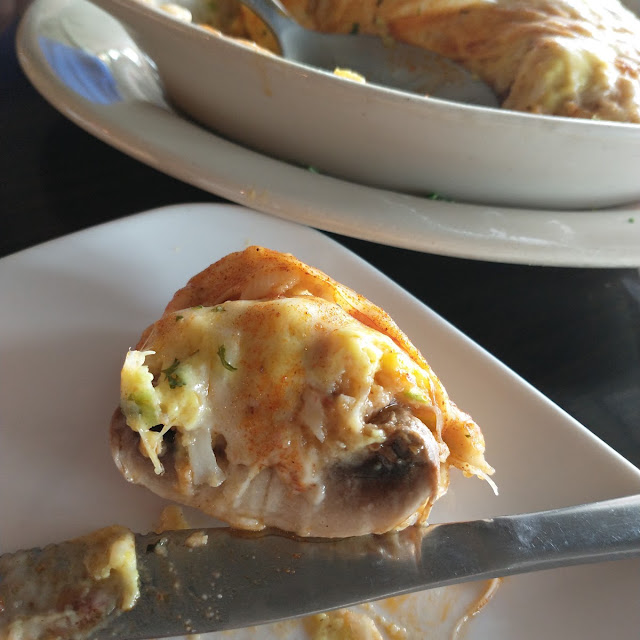 Stuffed Mushroom Caps