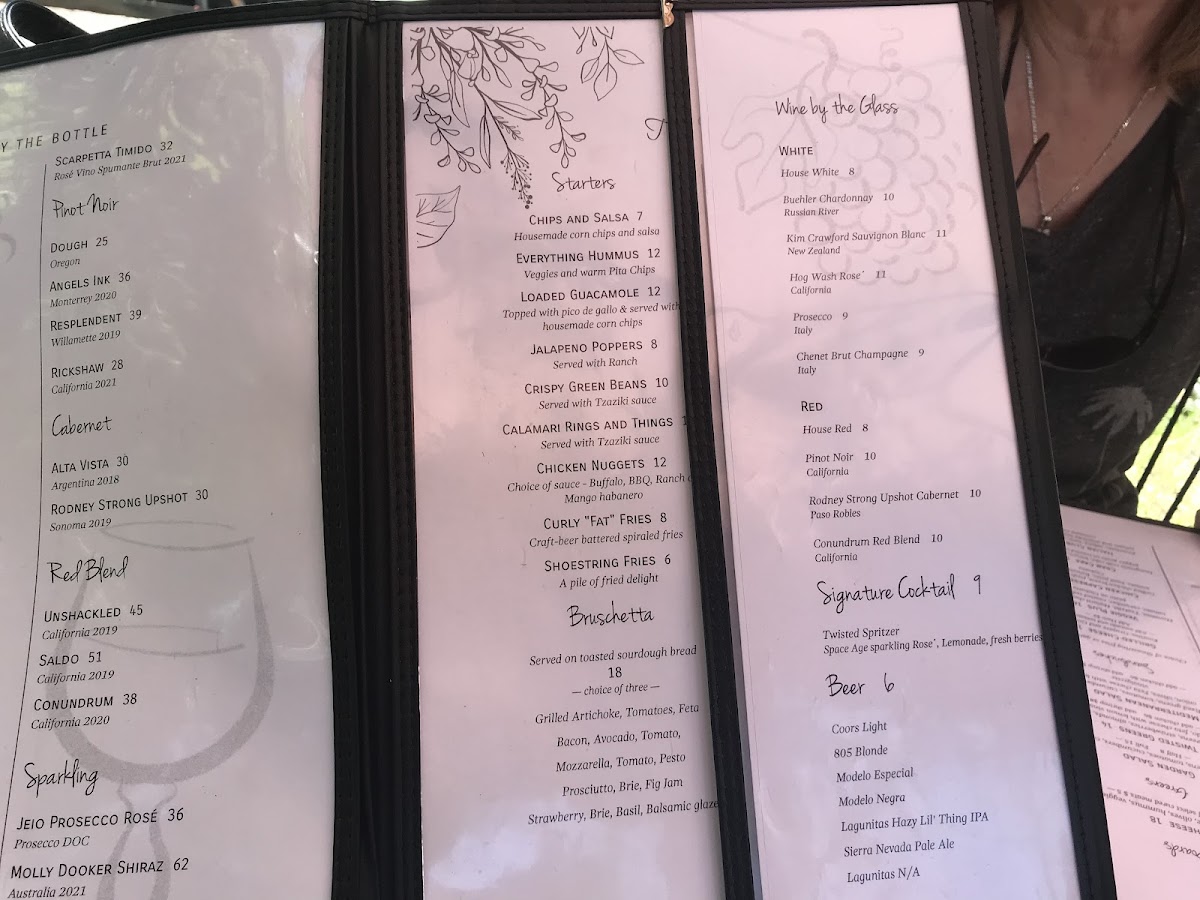 Kafé | Eatery + Drinkery menu board