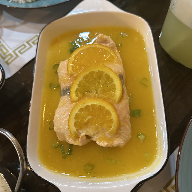 Salmao ao Molho de Laranja