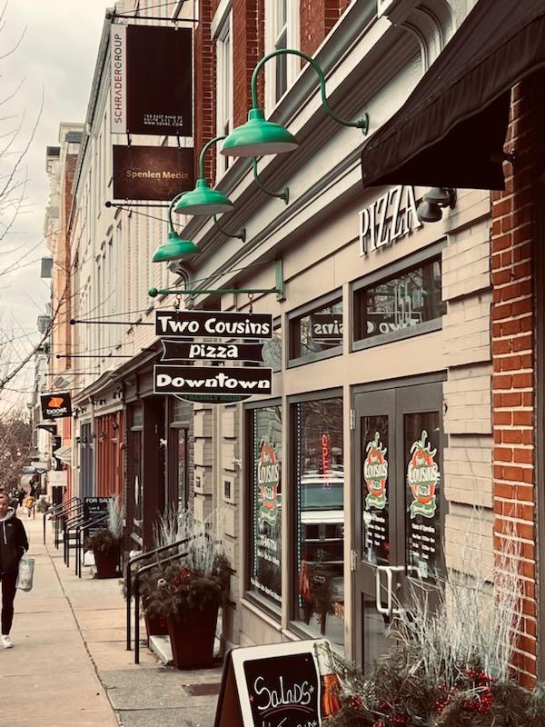 Two Cousins Pizza downtown
