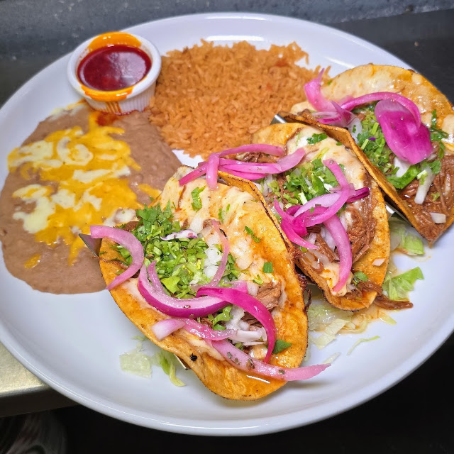 Taco Enchilada & Tostada
