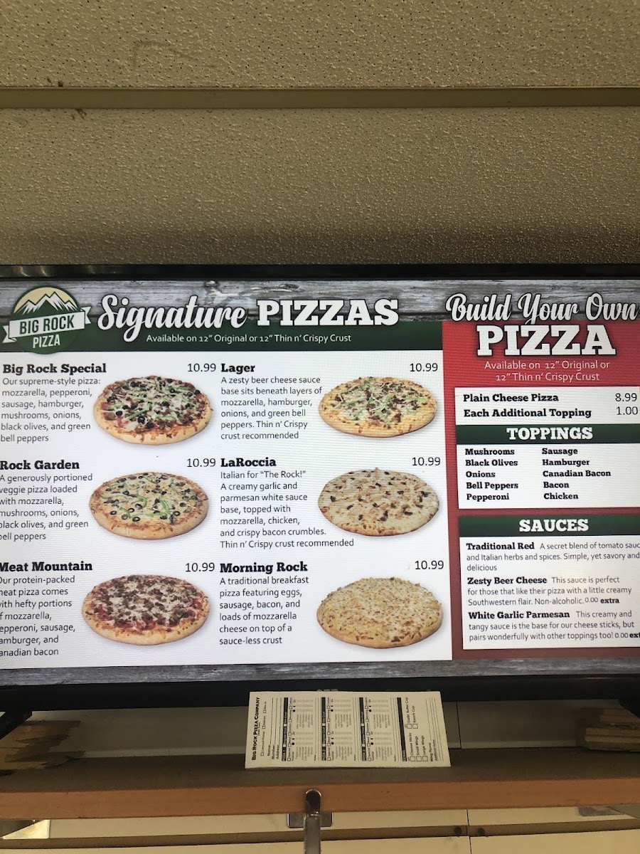 Big Rock Pizza Co.