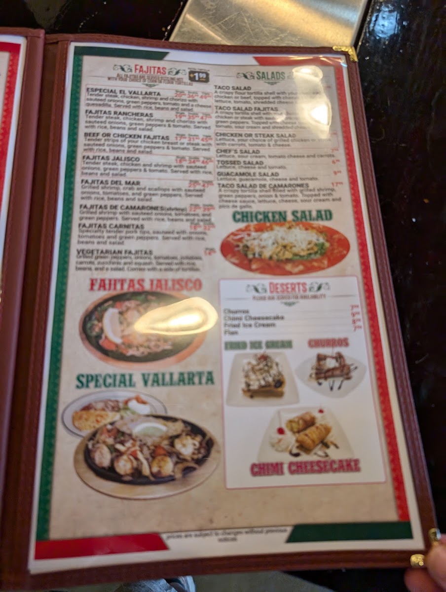 Los Morales Westfield menu board