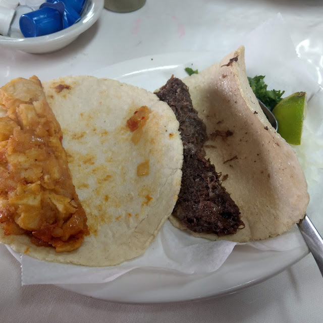1 Picadillo Taco Plate