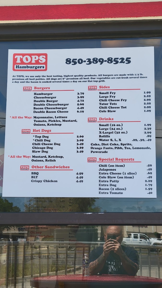 Tops Choice Hamburgers