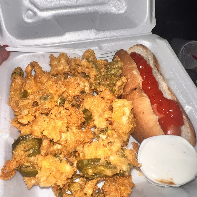 Hot Dog and Jalapeño Poppers