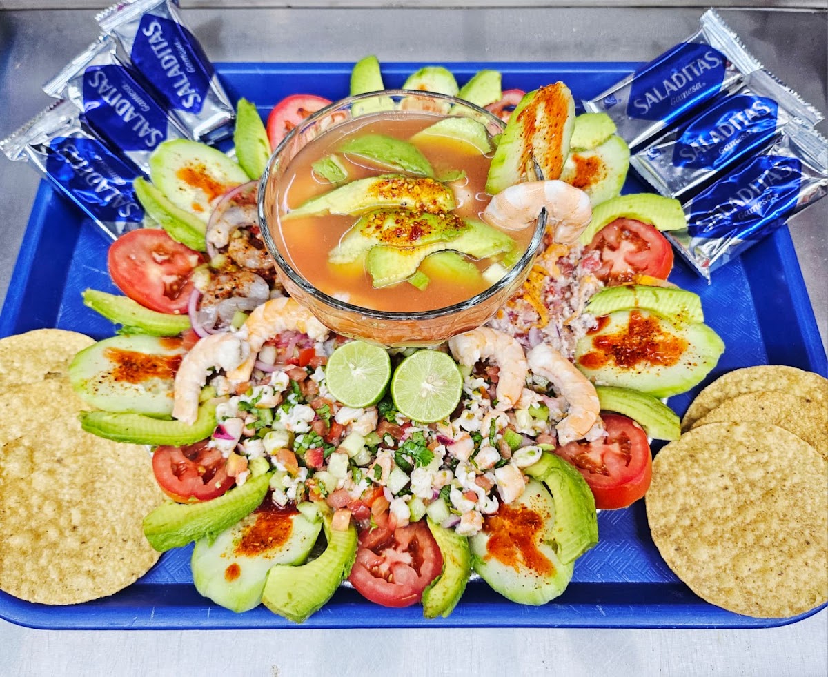 Mariscos los púlpitos mix
