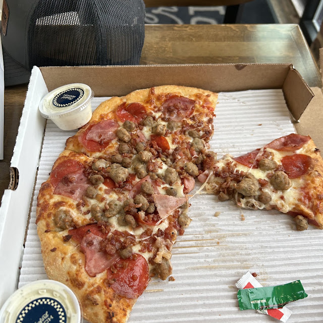 12 Pepperoni and 24oz Drink