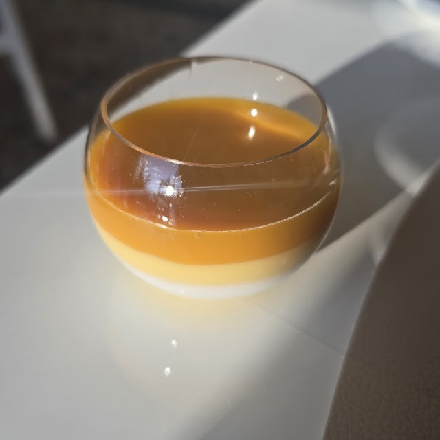 Coconut Mango Pannna Cotta
