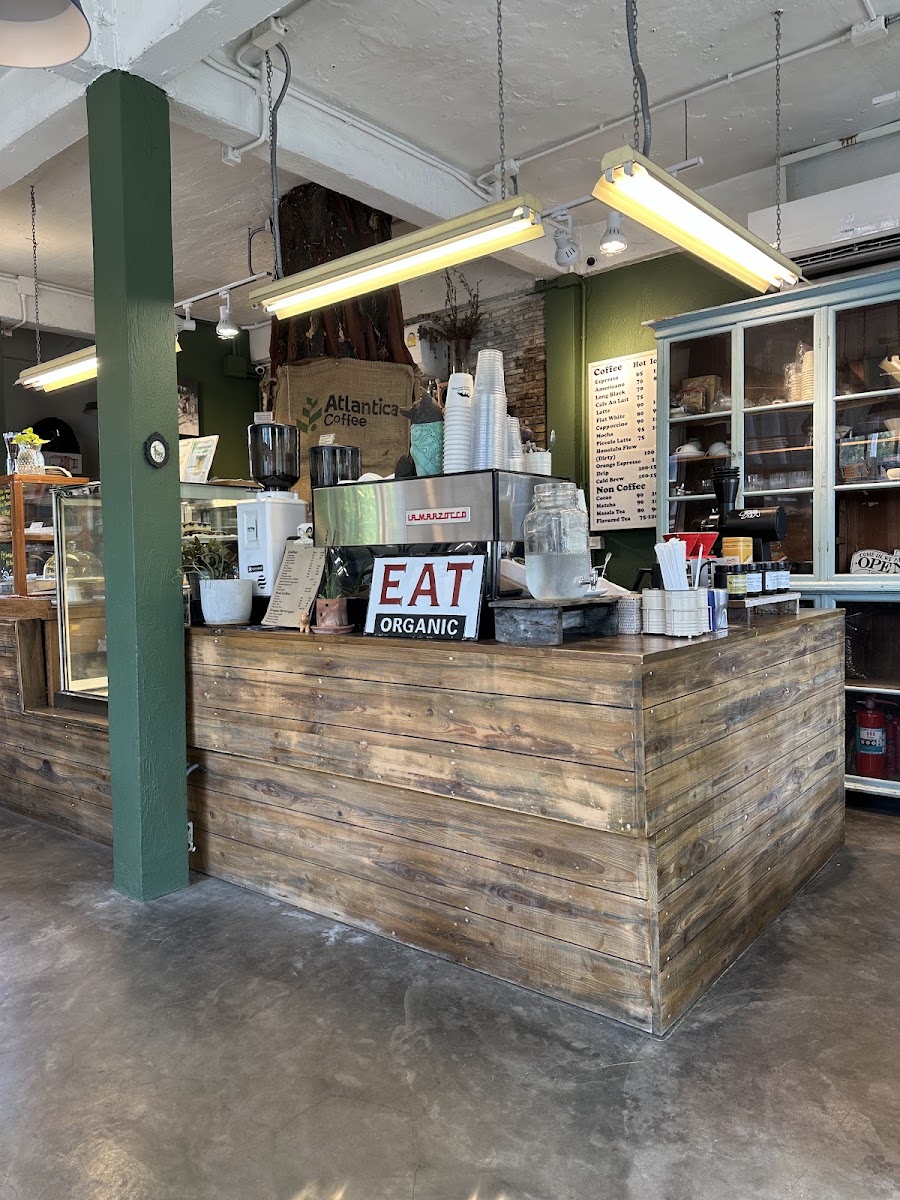 Sunny Bear coffee roasters shop.