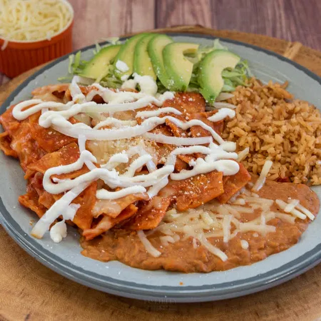 Chilaquiles Breakfast Plate