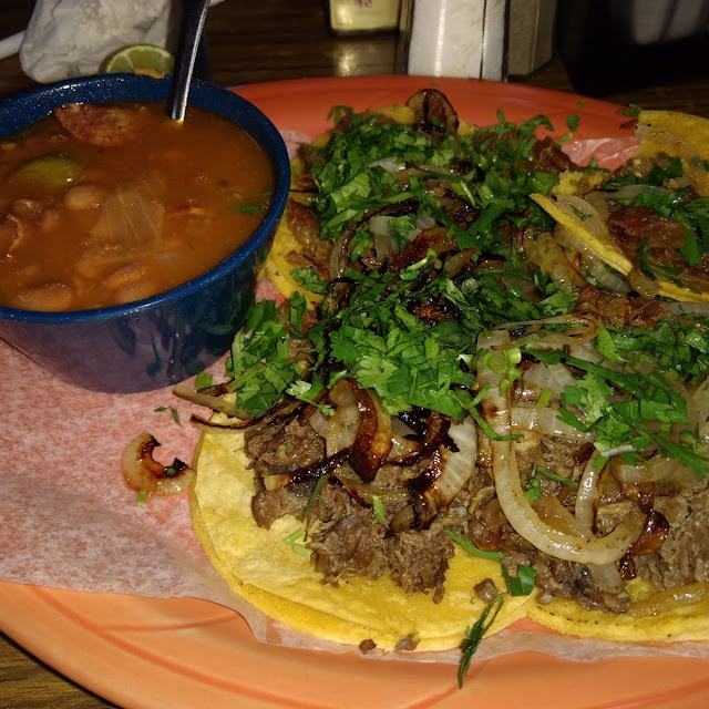 Tacos Dear Tripitas Y Barbacoa