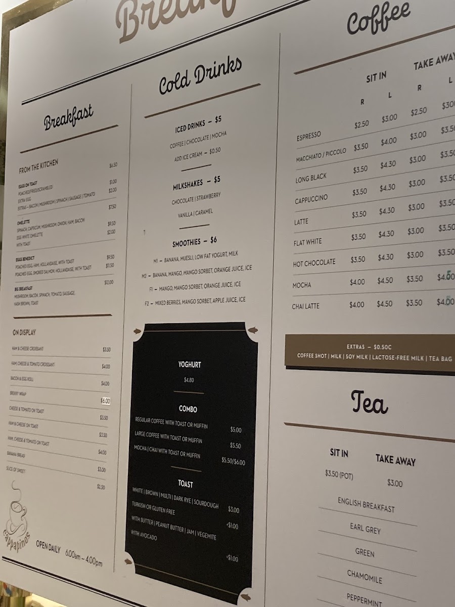 Cappapinos Cafe