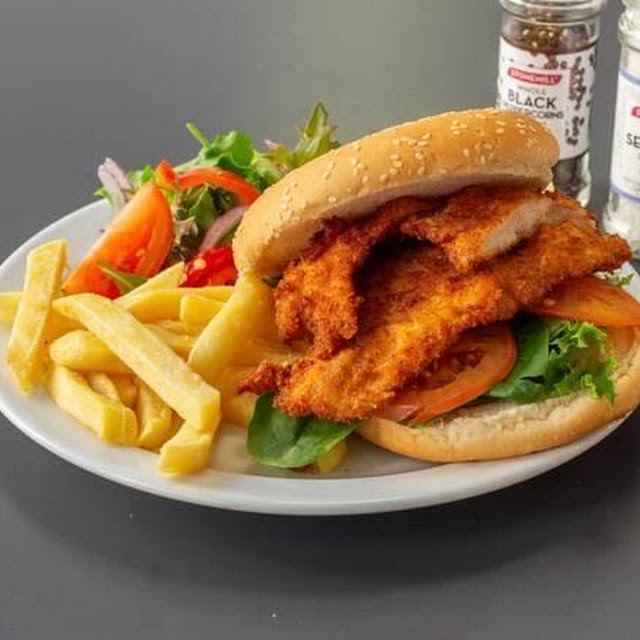 Chicken Schnitzel Burger