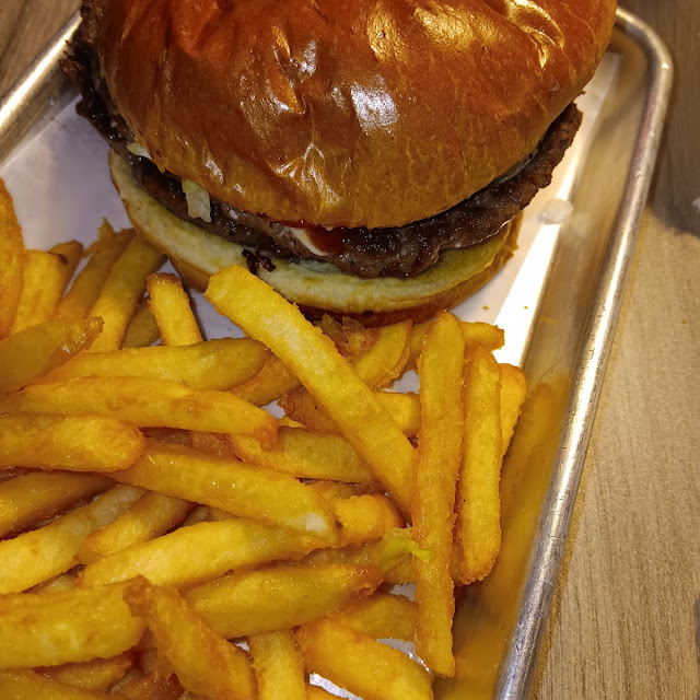 Ouble Cheeseburger Platterd