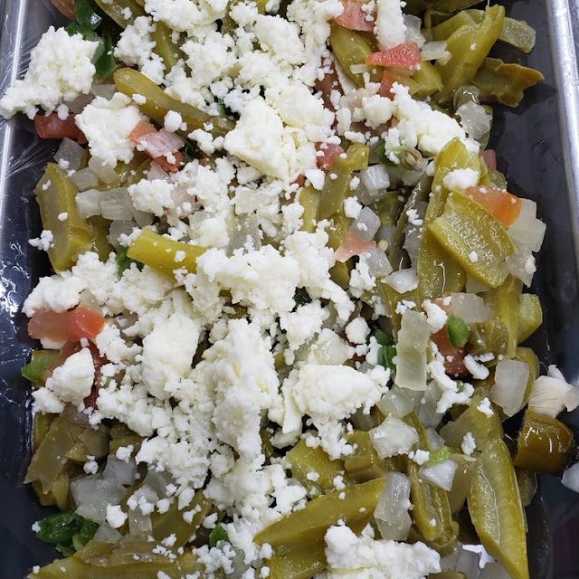 Nopales with Eggs