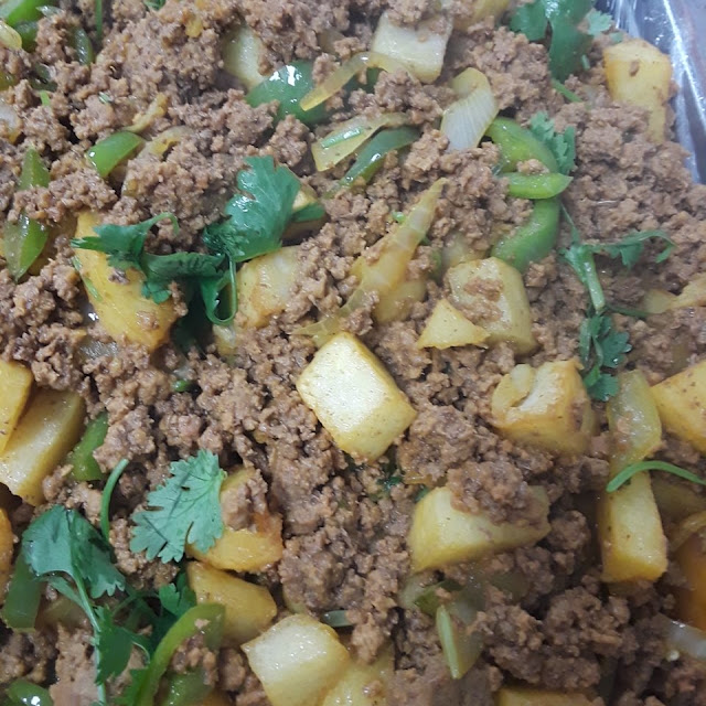 Ground Beef Taco with Potatoes