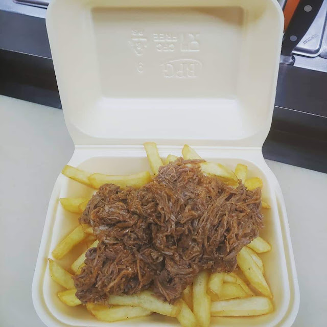 Papas Con Carne Mechada