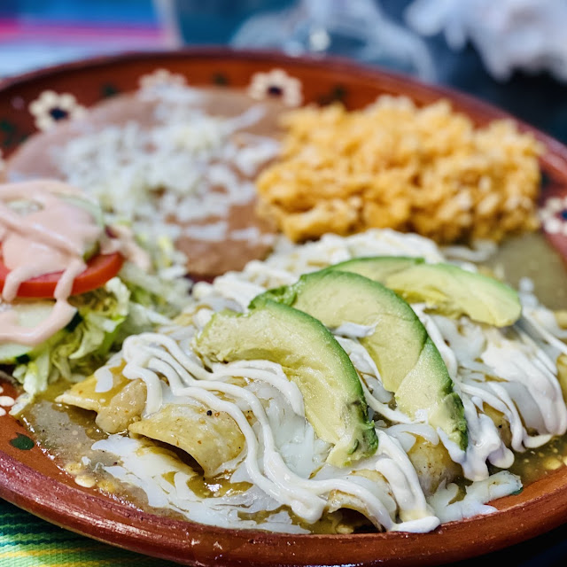 Enchiladas Verdes