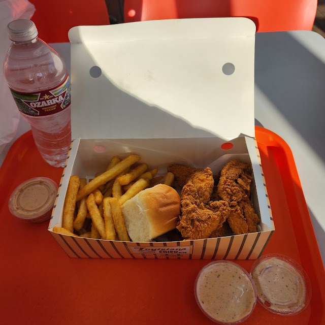 Fried Chicken and Fries