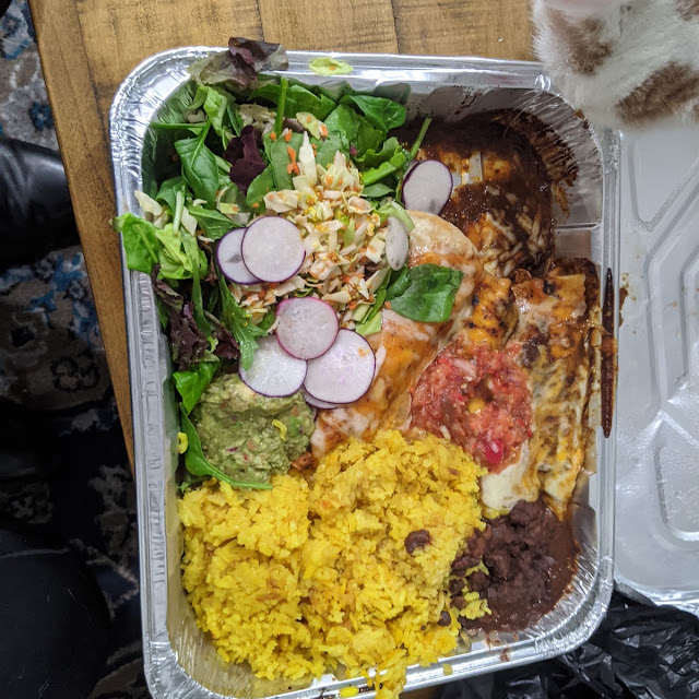 Chicken Enchiladas Ancho Sauce