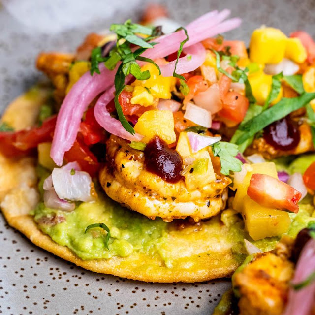 Shrimp Tostadas