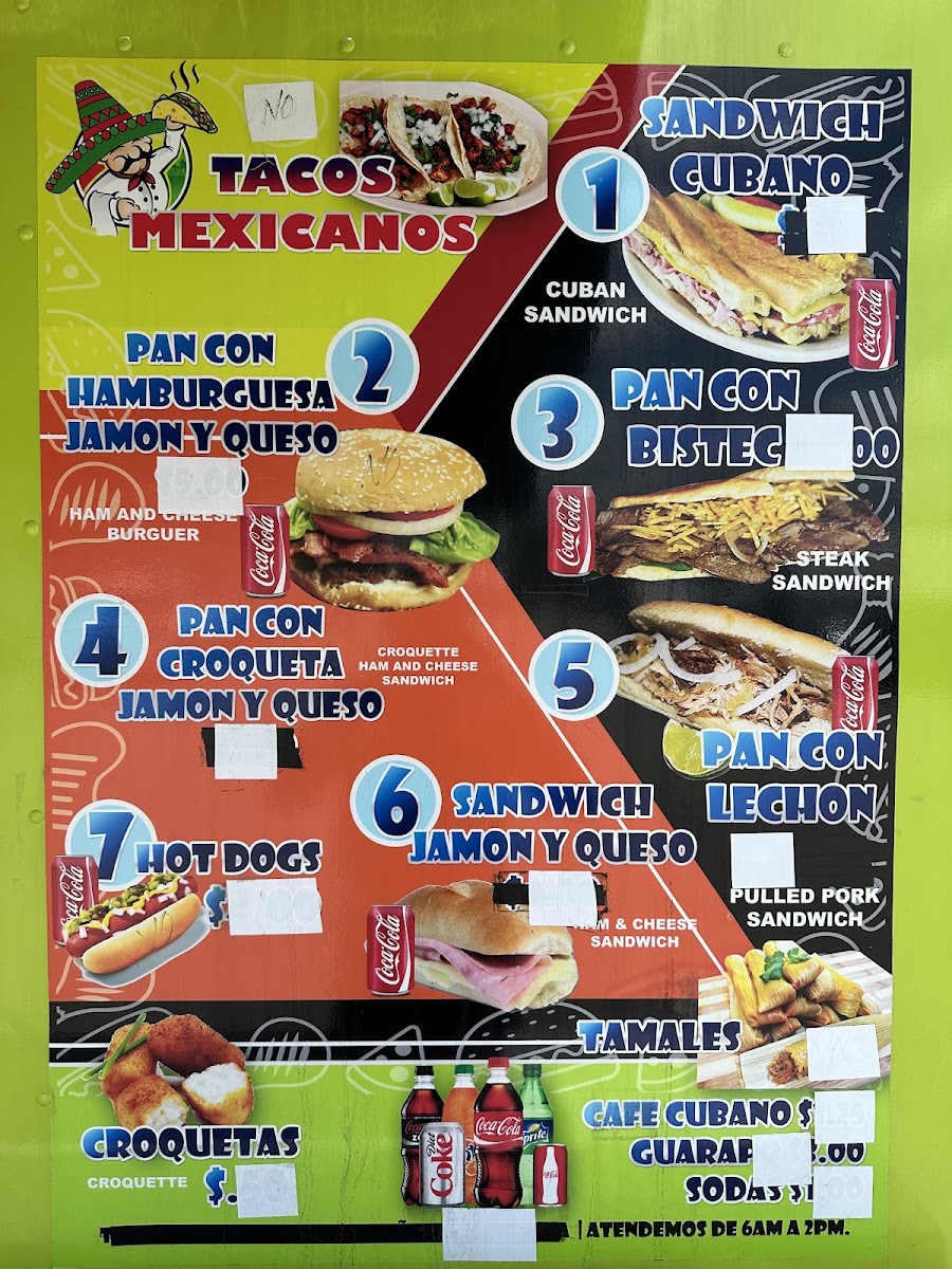 Cuban Cuisine Sandwiches