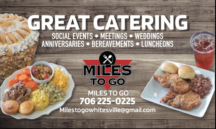 Miles To Go Too menu board