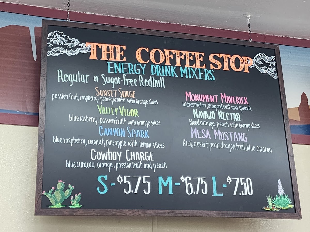 Hangar 54 Pizza menu board