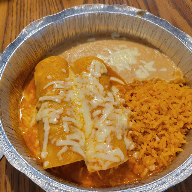 Lunch Takeout Pick Two Enchiladas