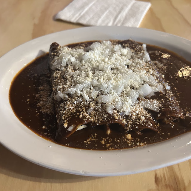Enchiladas with Mole