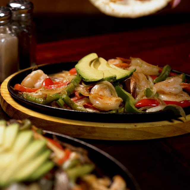 Fajitas de Camarón Shrimp Fajitas