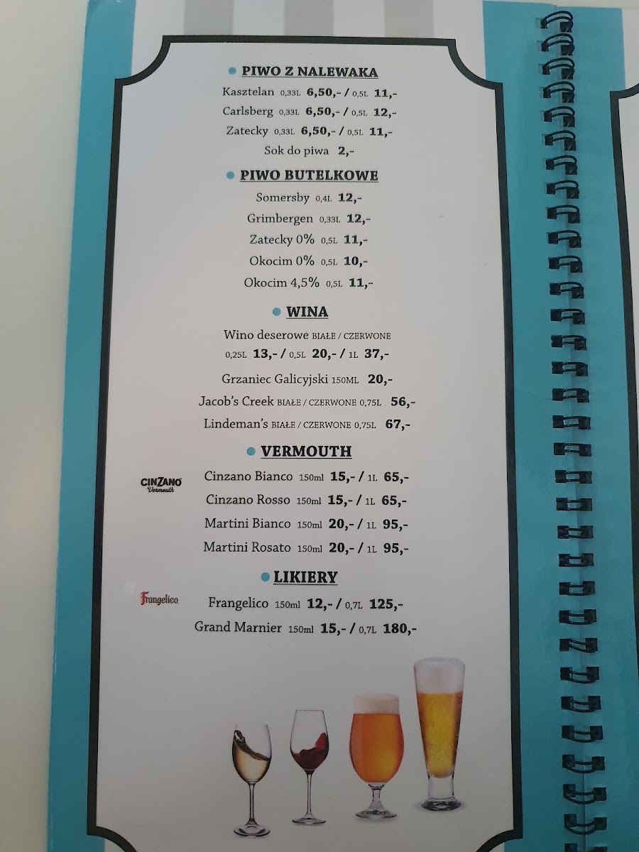 Gadka Szmatka menu board