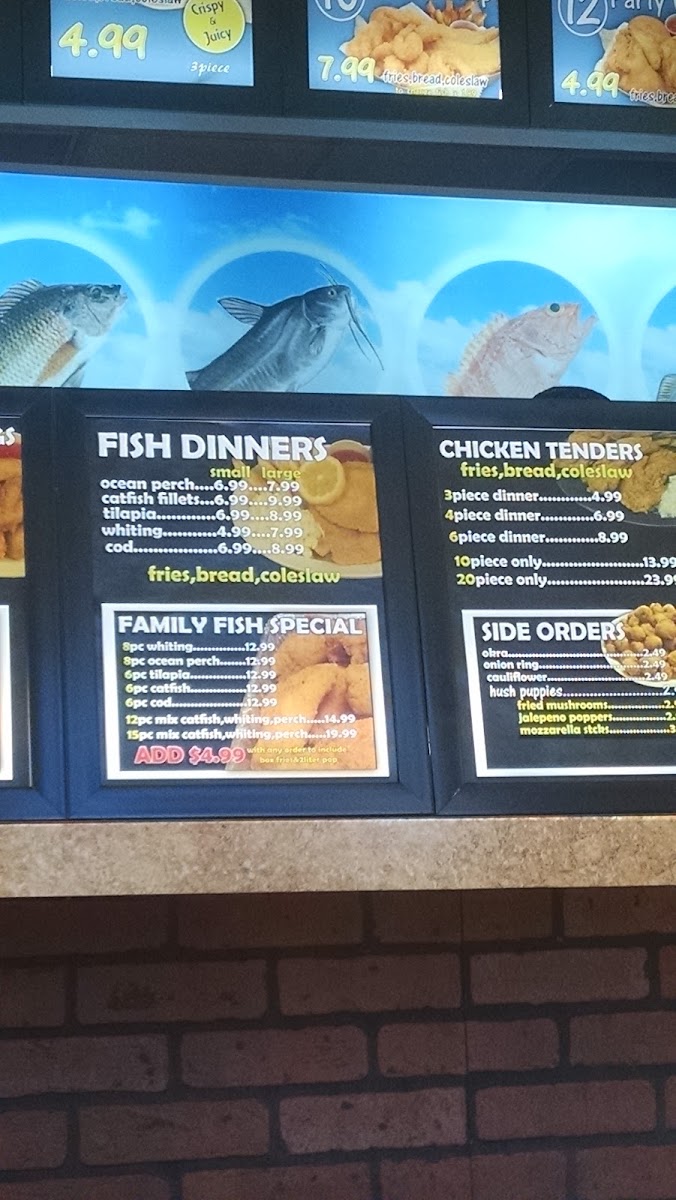Fresh Way menu board