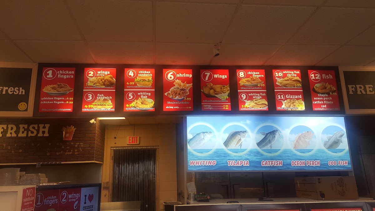 Fresh Way menu board