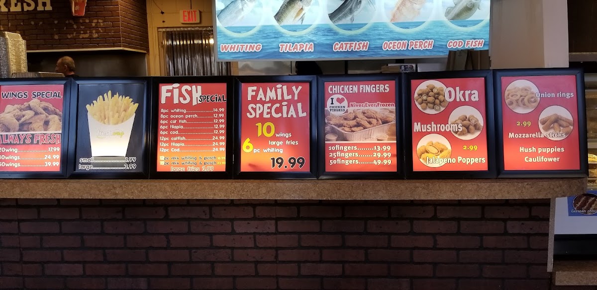 Fresh Way menu board
