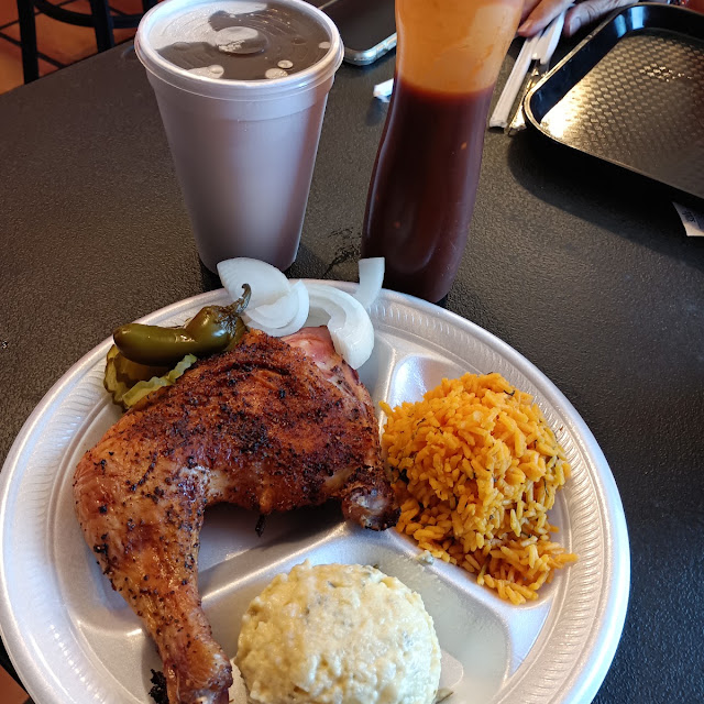 Pollo Asado Plate