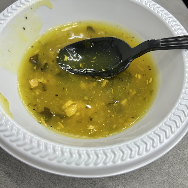 Afghan Chicken Spinach Soup