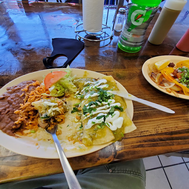 Enchiladas Verdes
