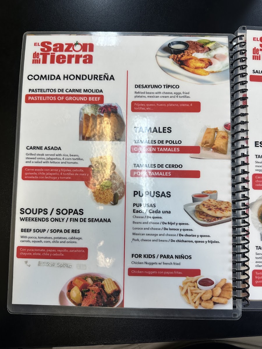 El Sazón De Mi Tierra
