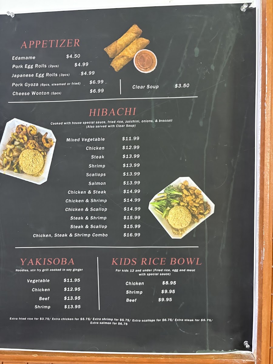 Restaurante Guatemalteca menu board
