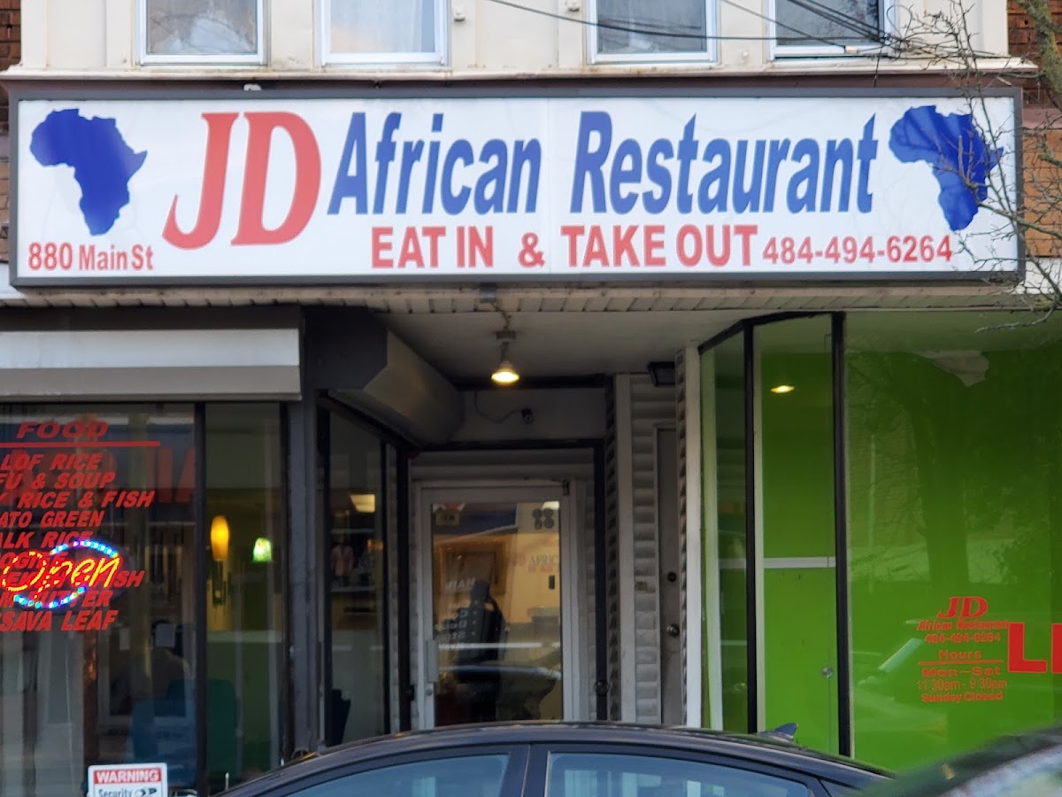JD African Restaurant.