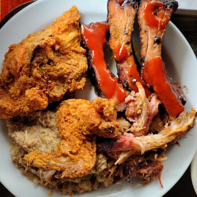 Deep Fried Ribs Basket with Fries