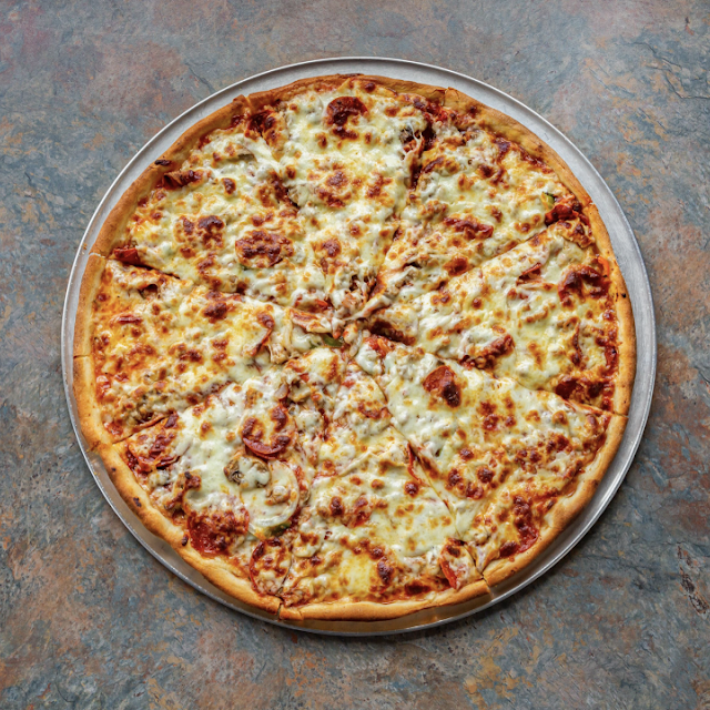 Two Large Cheese Pizzas